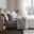 Soloft Polyester Plush 4 Piece Queen Sheet Set In Grey