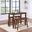 Sonoma 4 Piece Pub Set In Chestnut Wire-Brush Finish