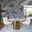 Sorrento Dining Room Set w/ Cream Owen Chairs
