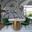 Sorrento Dining Room Set w/ Green Owen Chairs
