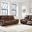 Spear Hill Power Reclining Living Room Set In Canyon