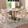 Sterling West Round Dining Table In White Oak