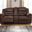 Stoneland Power Reclining Console Loveseat In Chocolate