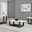 Sundbry Occasional Table Set In White and Black