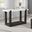 Sundbry Sofa Table In White and Black