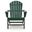 Sundown Treasure Adirondack Chair In Green