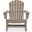 Sundown Treasure Outdoor Rocking Chair In Driftwood