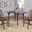 Sunset Trading Andrews 3 Piece 48 Inch Rectangular Dining Set In Chestnut Brown PK-ADW3448-820-CT3P