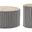 T1009-32 Occasional Table Set In Gray