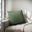 Tara Solid Boucle Square Pillow In Green