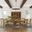 Telluride Eleven Piece Rustic Distressed Pine 127 Inch Extendable Dining Set In Gold