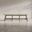 Telluride 85 Inch Upholstered Counter Height Bench In Driftwood