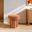 Thisbe Stool In Saddle Brown