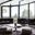 Three Piece Indoor Italian Leather Five Person Seating Set In Black