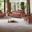 Three Piece Indoor Italian Leather Six Person Seating Set In Camel