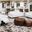 Three Piece Italian Leather Six Person Seating Set In White