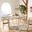 Tia Antique White Rectangle Dining Room Set