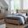 Tide and Timber Fretwork Bedroom Set With Storage Footboard In Grey