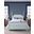 Tide and Timber Pencil Poster Bedroom Set In Blue
