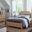 Tide and Timber Pencil Poster Bedroom Set With Footboard Storage In Natural