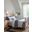 Tide and Timber Queen Pencil Poster Bed In Natural