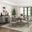 Tigard Dining Room Set In Brown and Gray