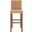 Tobie Rattan Bar Stool in Honey Brown