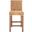 Tobie Rattan Counter Stool in Honey Brown