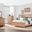 Today's Traditions Panel Bedroom Set In Natural Hickory
