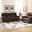 Torretta Chocolate 87 Inch Lay Flat Power Reclining Living Room Set
