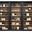 Toulouse Three 8' Tall Bookcase Wall With Ladder In Black