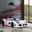 Trackster Twin Car Bed In White