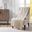 Tuscany Microfiber Oversized Quilted Throw With Scalloped Edges In Cream