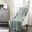Tuscany Microfiber Oversized Quilted Throw With Scalloped Edges In Seafoam