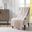 Tuscany Polyester Microfiber Solid Brushed Quilted Throw In Blush