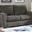 Twin Harbor Loveseat In Granite