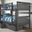 Twin-Twin Mission Bunk Bed W-Dual Under Bed Drawers In Dark Grey Finish