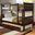 Twin-Twin Mission Bunk Bed W-Twin Trundle In Cappuccino