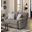 Tyler Power Reclining Loveseat In Pewter