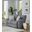 Tyler Reclining Loveseat In Stonewash