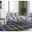 U8000 Power Reclining Living Room Set with Reading Light and LED Light In Grey