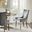 Ultra Dining Side Chair Set Of 2 In Dark Gray