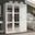 Urban 3-Door Wardrobe Armoire with Mirrored Doors In White