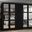 Urban 5-Door Wardrobe with Mirrored Door In Black