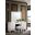 Valentino White Dressing Table With Stool