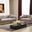 Vanessa 2 PC Living Room Set Made with Wood In Taupe