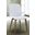 Vela White Leather Dining Chair Set of 2