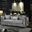 Velencia Sofa Made with Wood In Silver
