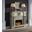 Vendome Fireplace In Gold Patina