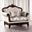 Veracruz Chair In Dark Cherry and Beige